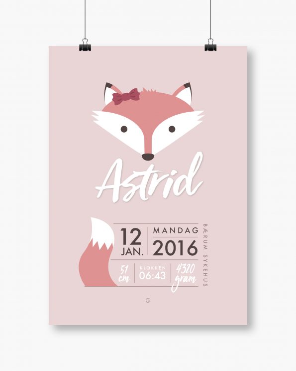 Minimals Fox - Pink